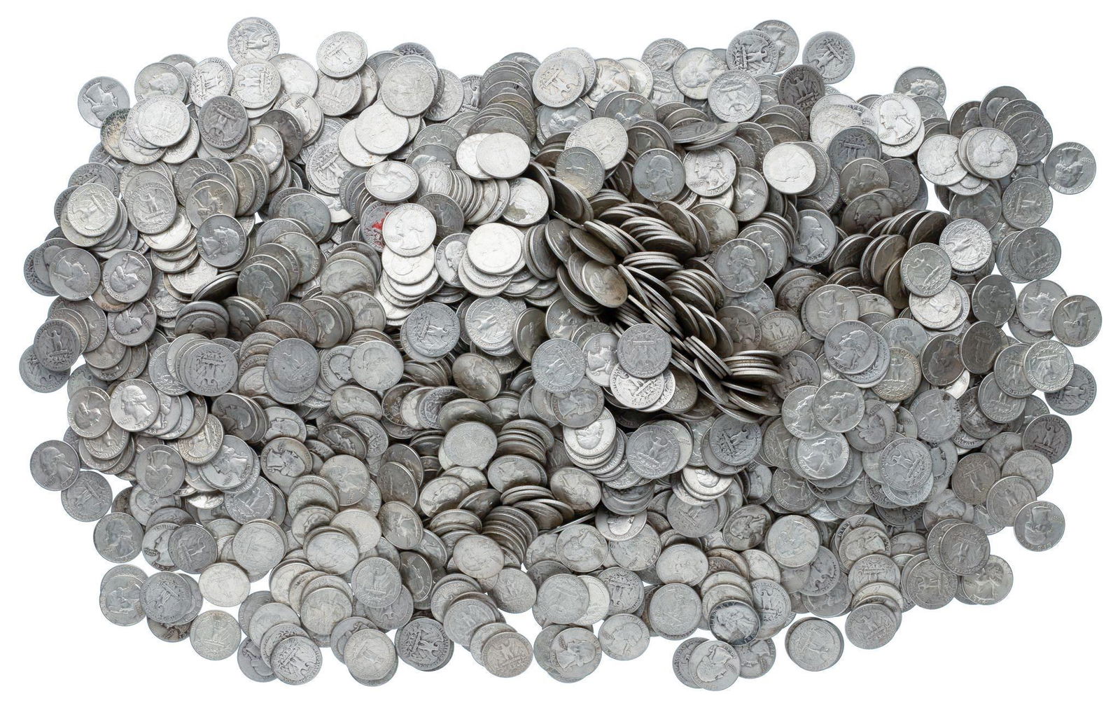 Washington Silver Quarters, Face Value: $430 (1 of 3)