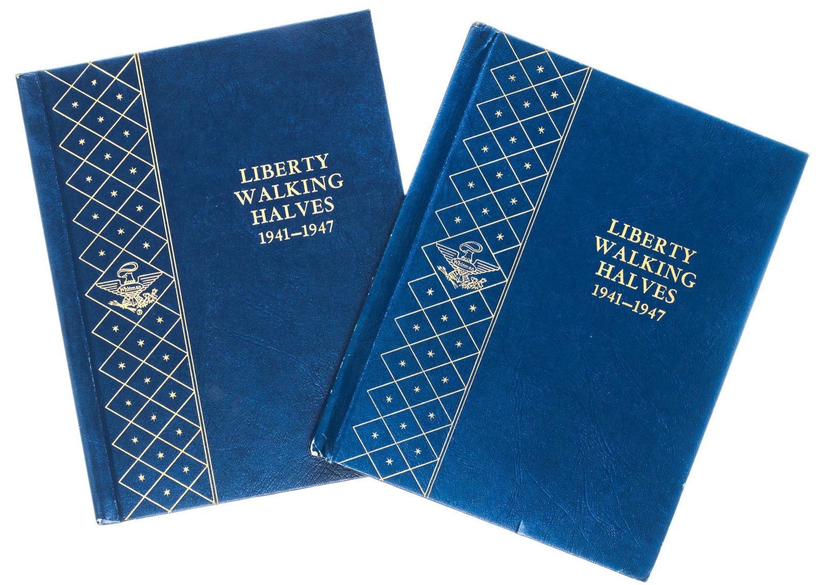 (37) Liberty Walking Silver Half Dollars in Books (1 of 12)