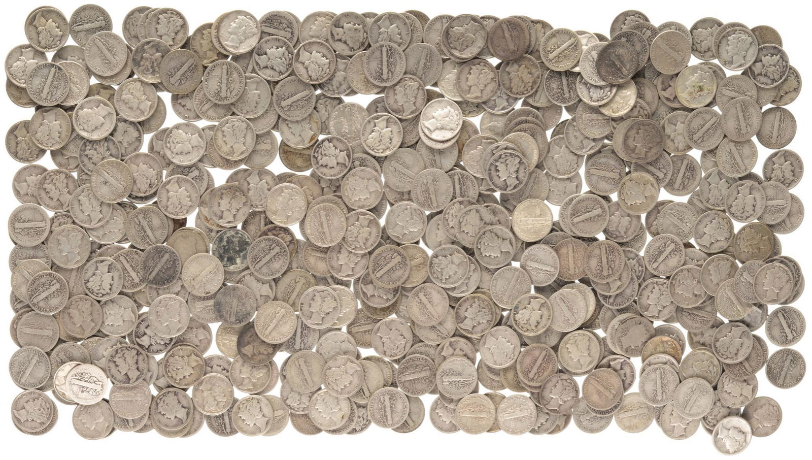 (496) Mercury Dimes (1 of 3)