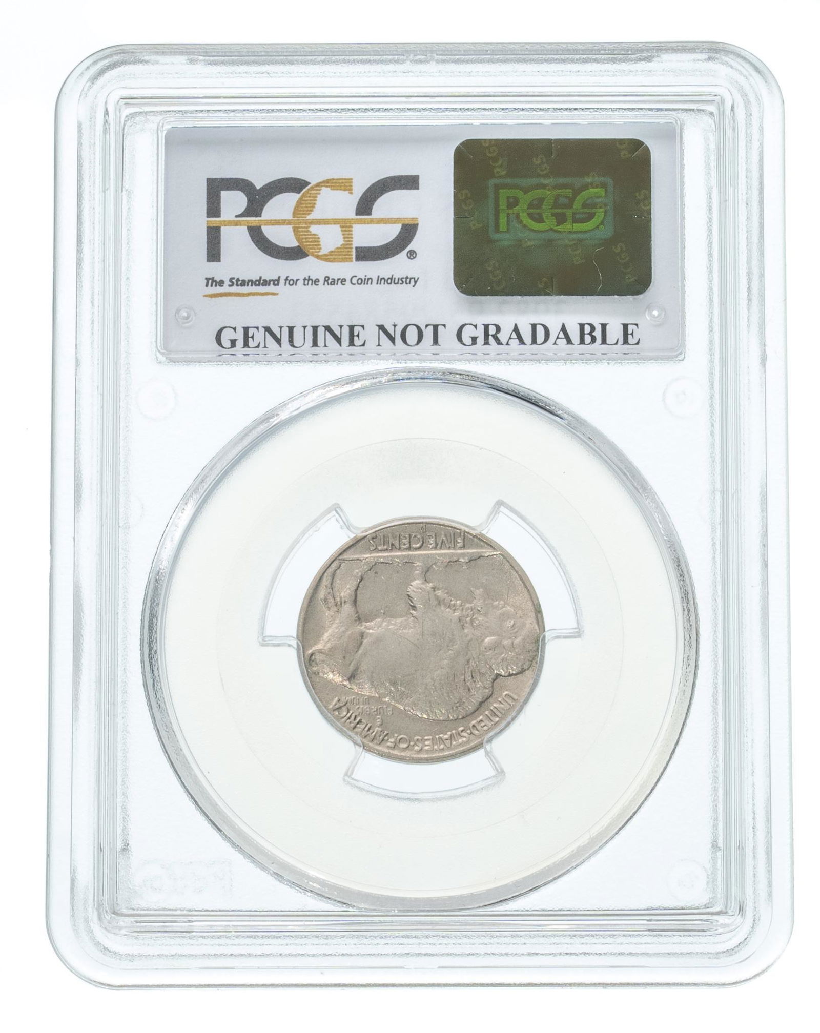 Rare 1937 D 3 Legged Buffalo Nickel (1 of 2)