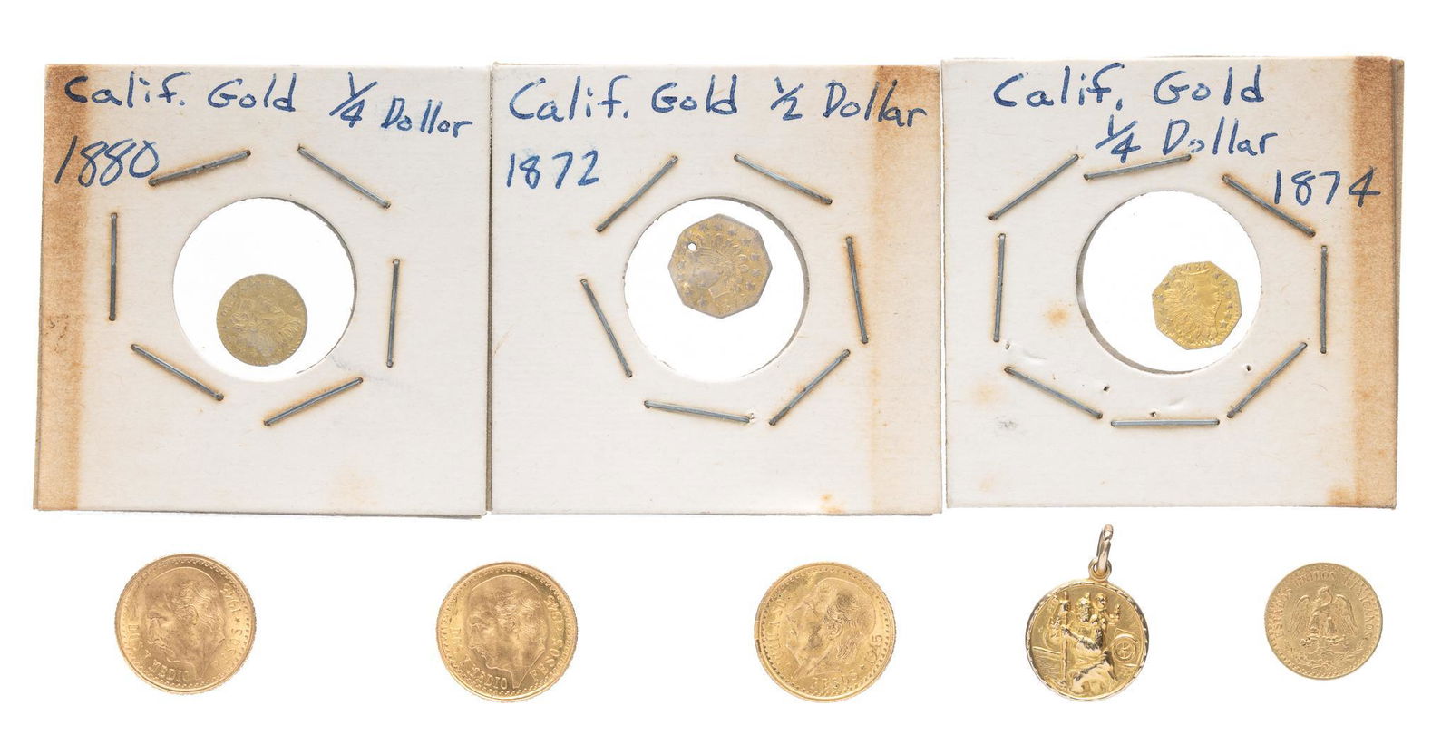 (8) Mixed Gold Coins (1 of 6)