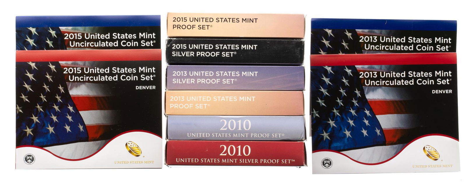 US Mint Proof Sets 2010-2015 (1 of 2)