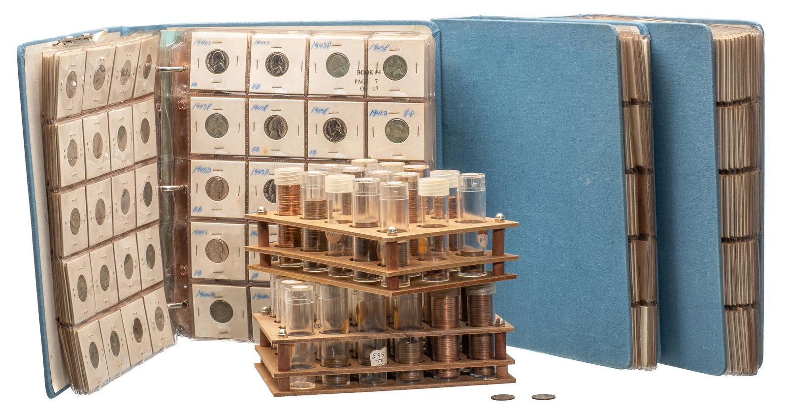 Collection of Mixed Pennies, Nickel & Dimes (1 of 20)