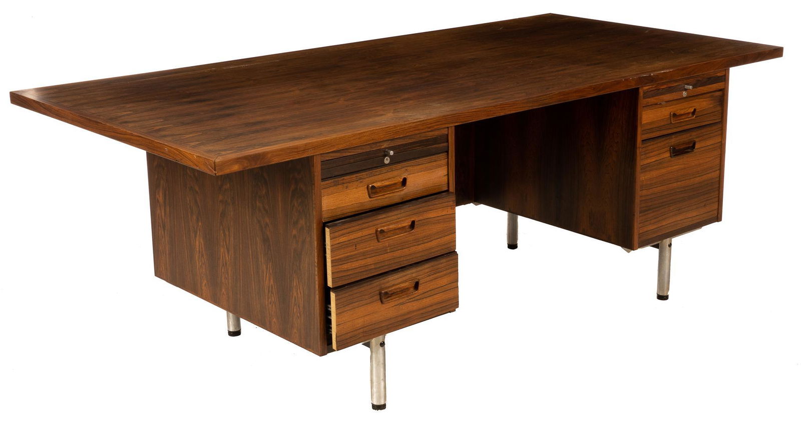 Danish Mid-Century Executive Desk (1 of 5)