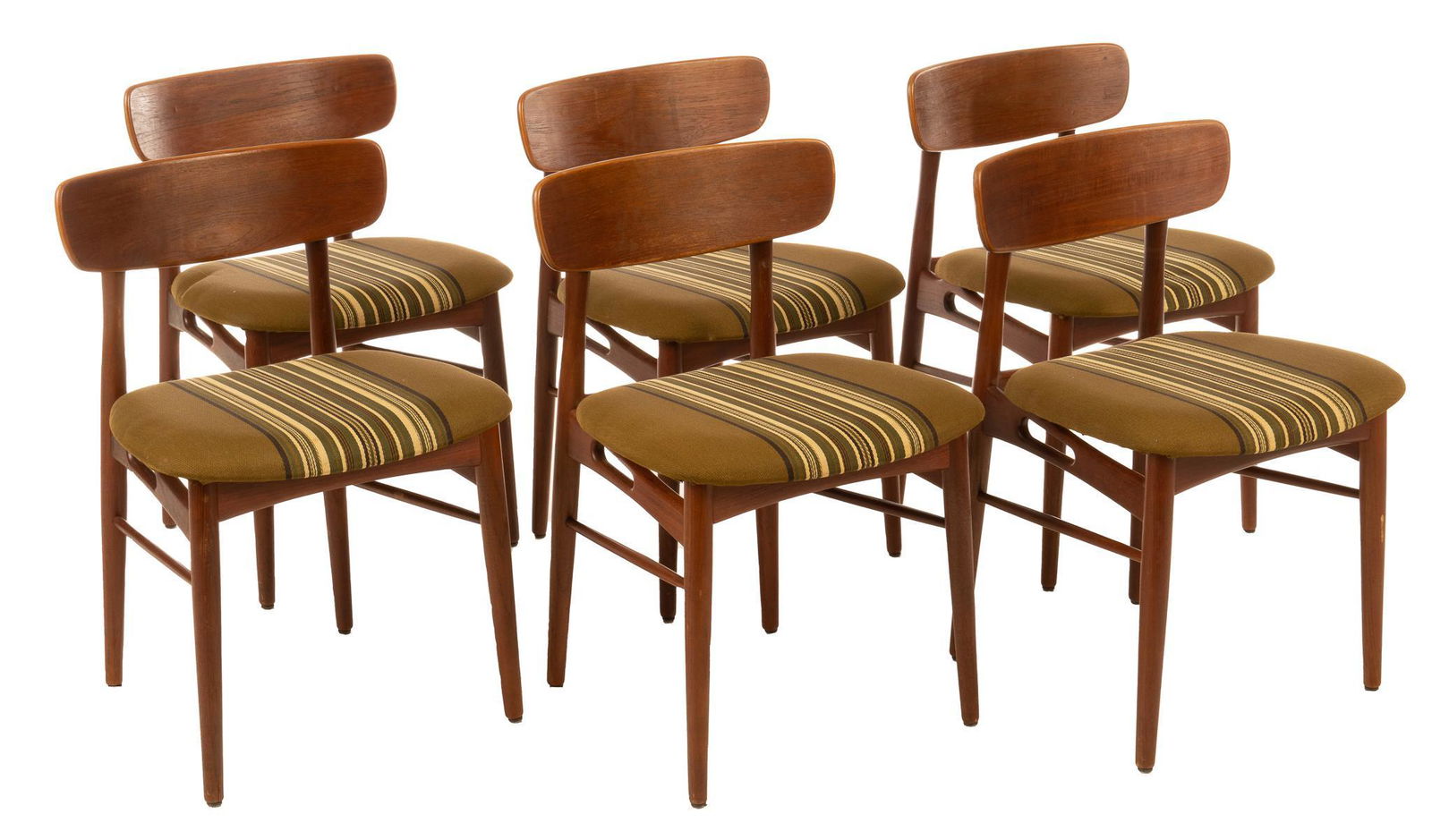 Set of (6) Mid-Century Dining Chairs (1 of 4)