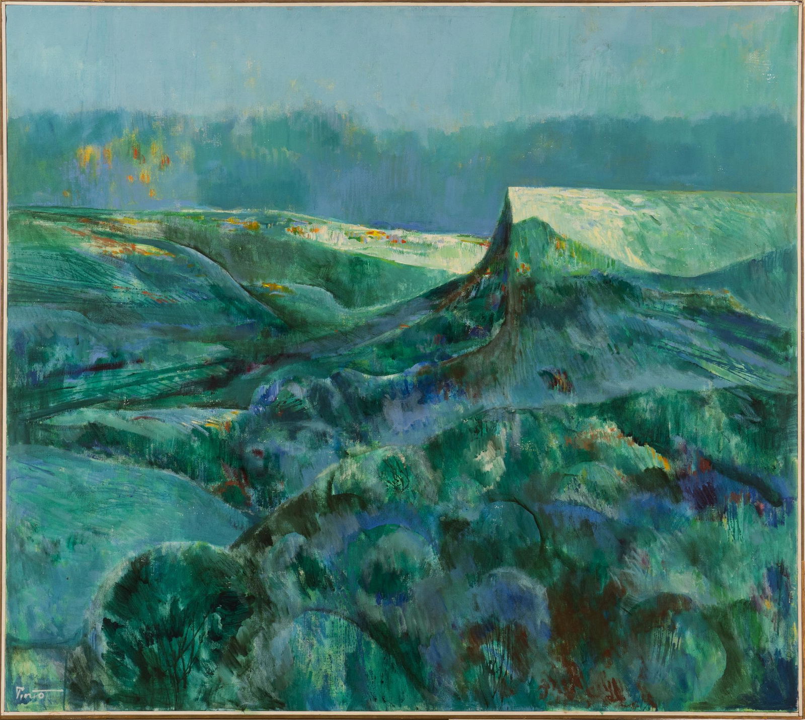 James Pinto (Yugoslavian/Mexican, 1907-1987), "La Cumbre", 1972 (1 of 5)