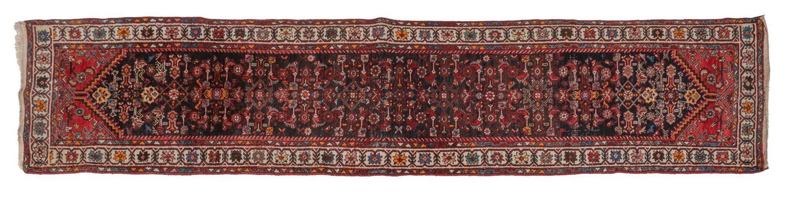 Hand-Made Bidjar Style Rug Runner, 13' x 2'8" (1 of 3)