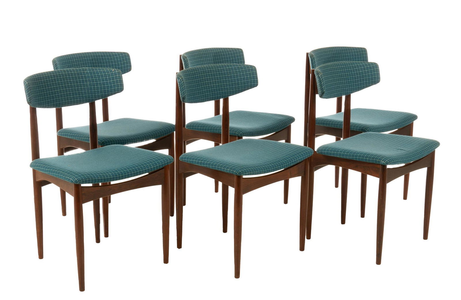 Set of (6) Danish Mid-Century Dining Chairs (1 of 4)