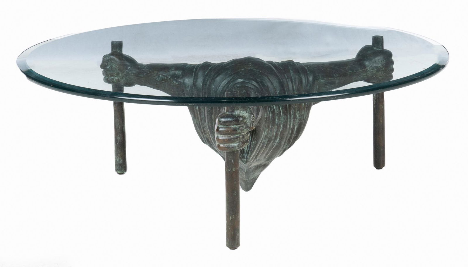 Glass Top Coffee Table (1 of 3)