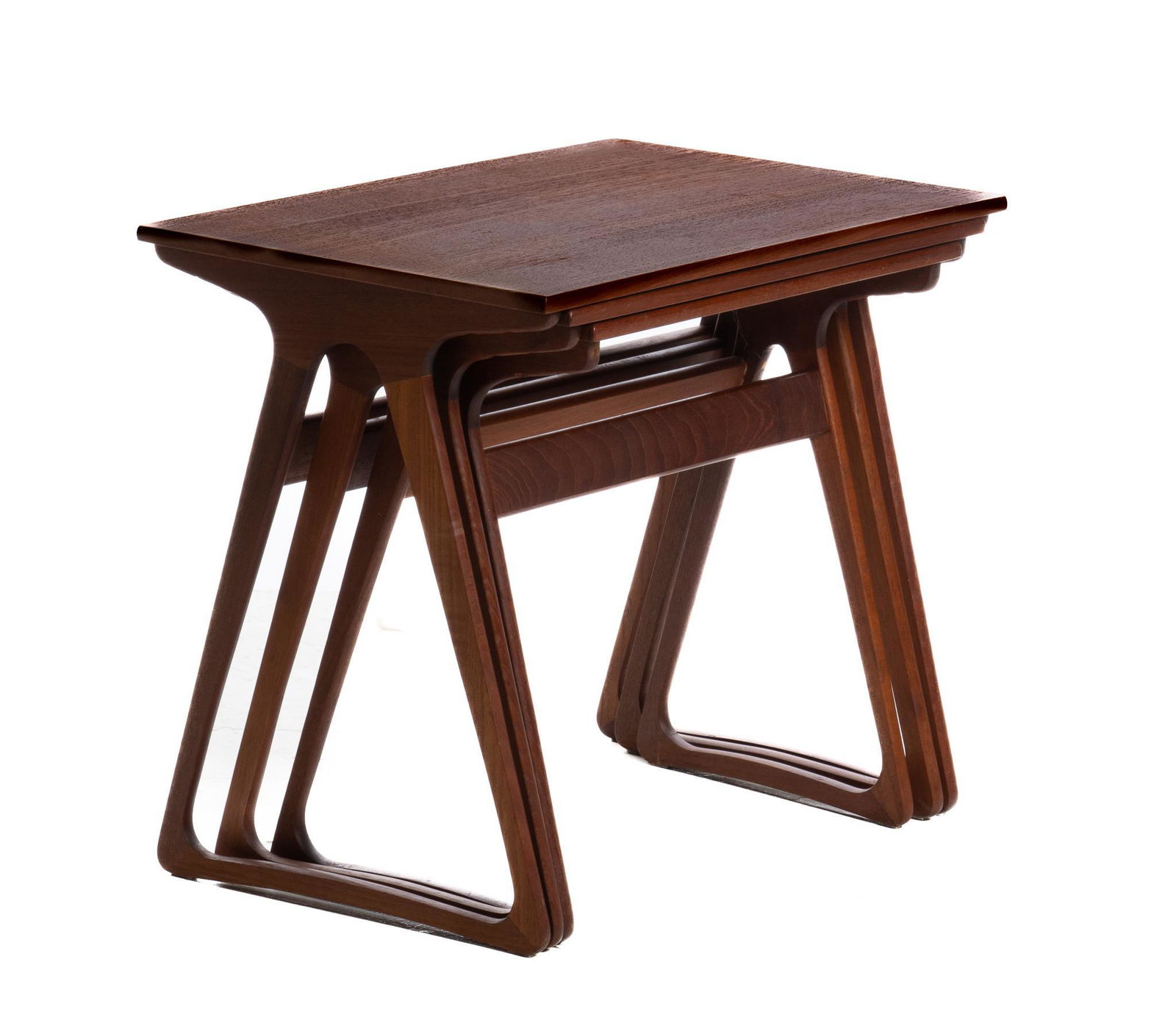 Nest of (3) Mid-Century Side Tables (1 of 6)