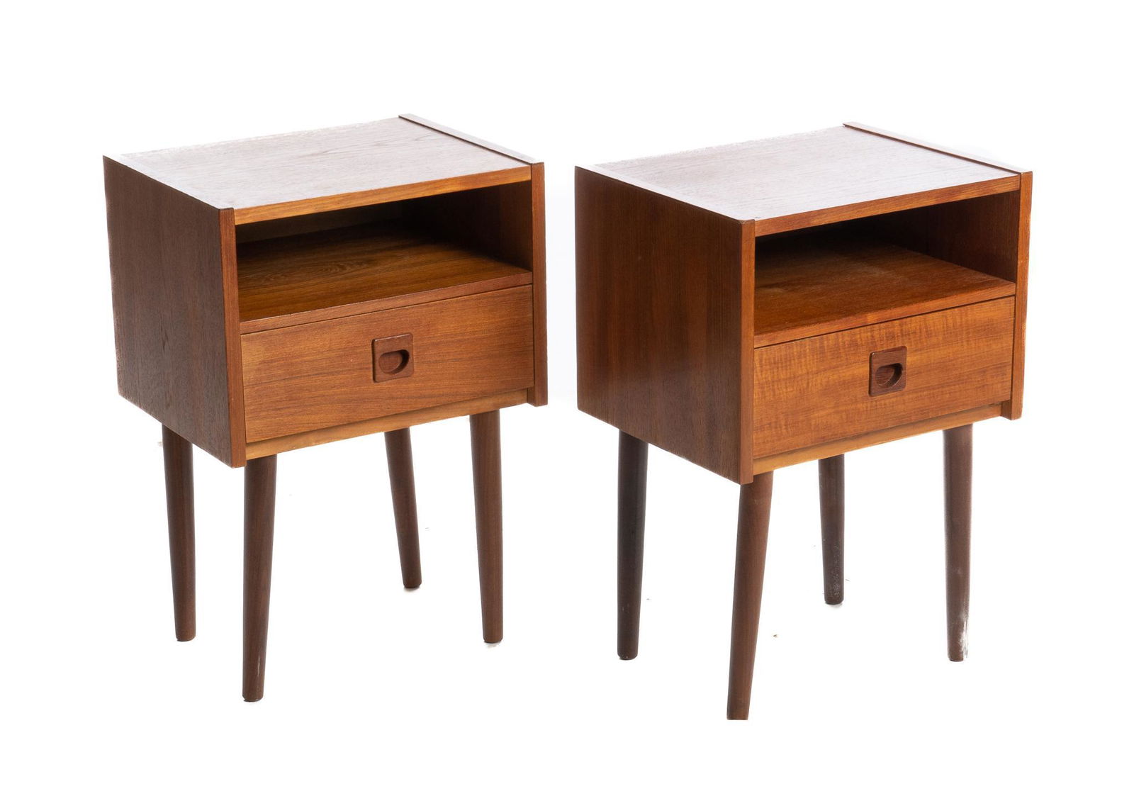 Pair of Danish Mid-Century Nightstands (1 of 5)