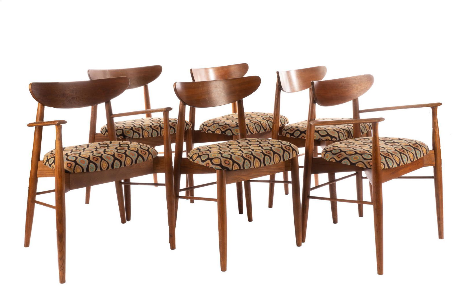 Set of (6) Mid-Century Dining Chairs (1 of 4)