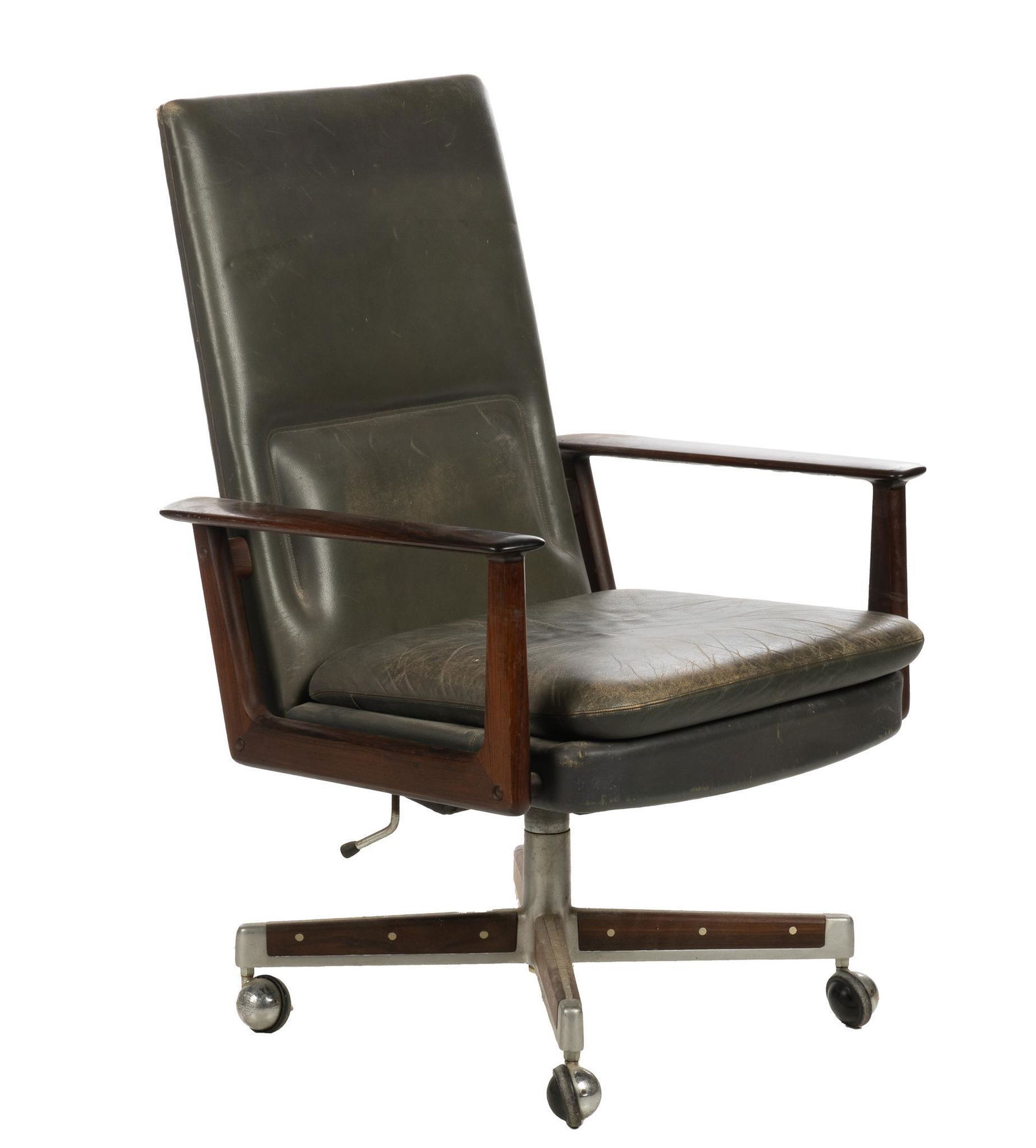 Arne Vodder (1926-2009, DNK), Mid-Century Office Chair (1 of 7)