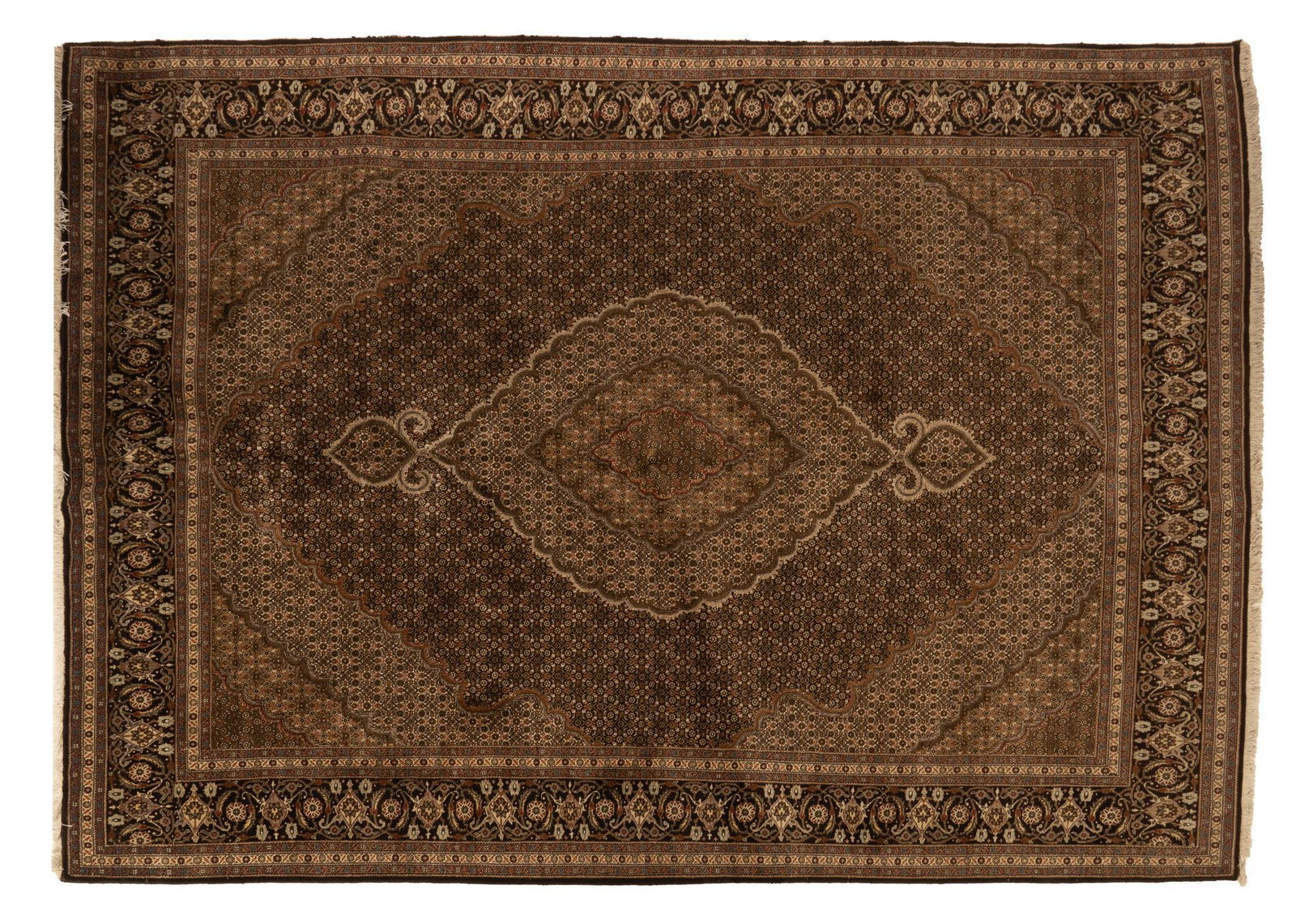 Hand-Made Serab Style Estate Rug, 11'8" x 8'2" (1 of 3)