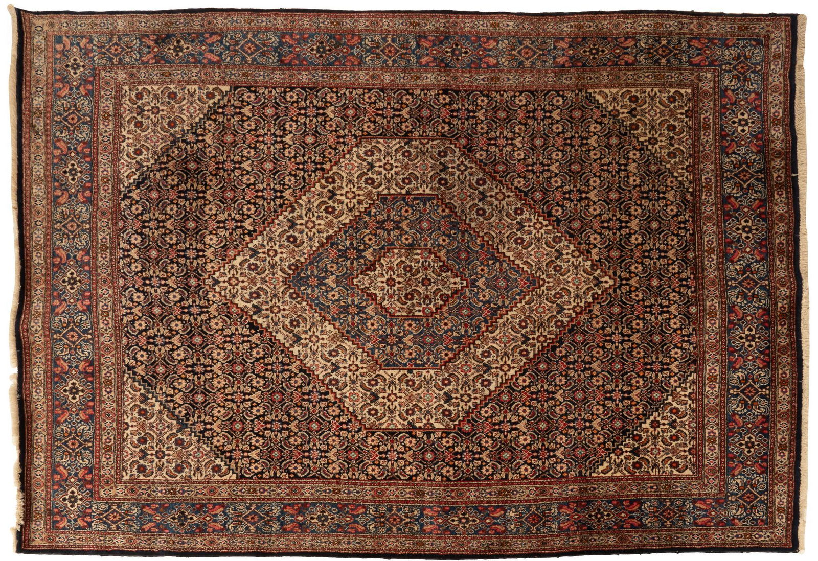 Hand-Made Bakhtiari Style  Estate Rug, 10'5" x 7'2" (1 of 4)