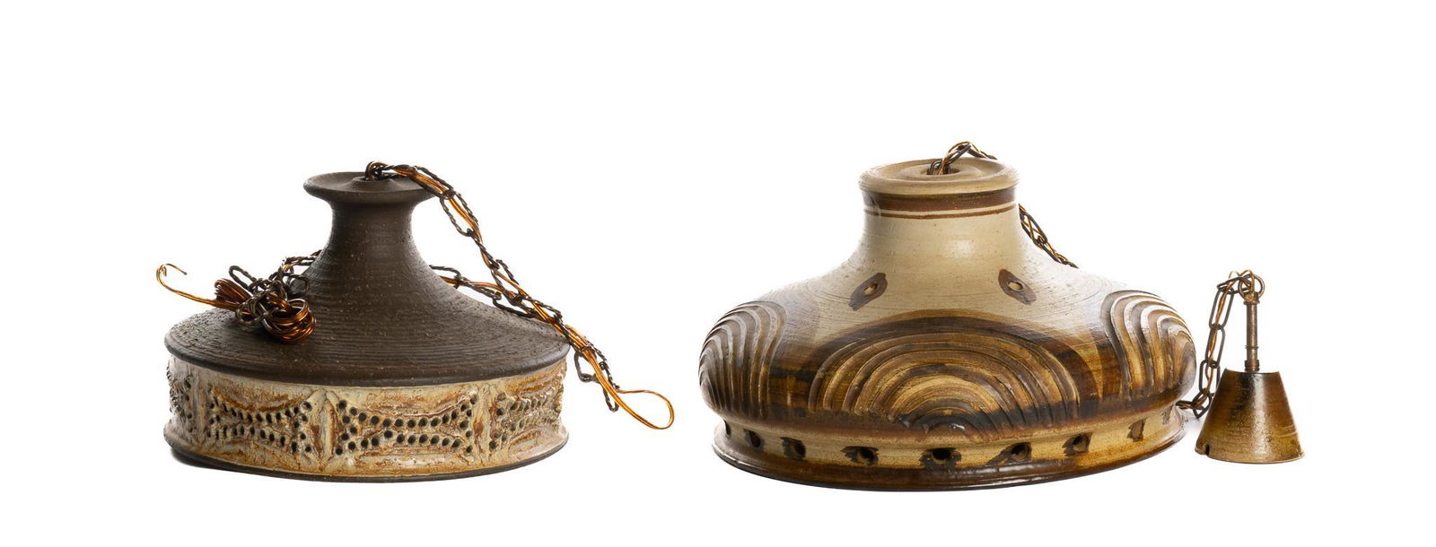 (2) Danish Mid-Century Light Pendants (1 of 10)