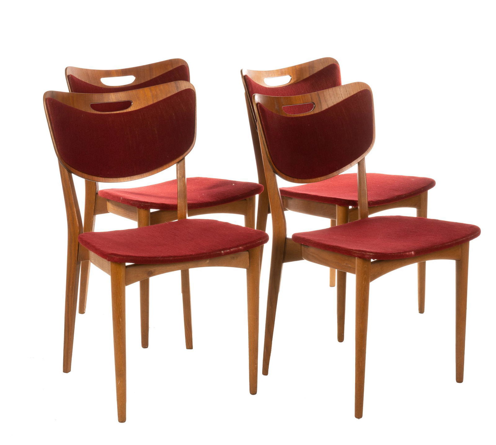 Set of (4) Danish Mid-Century Dining Chairs (1 of 4)
