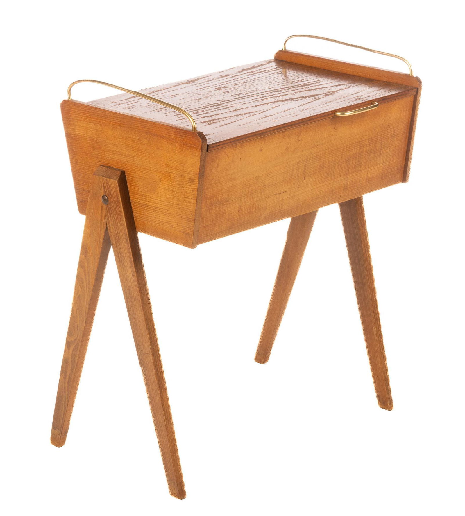 Danish Mid-Century Sewing Box Table (1 of 7)