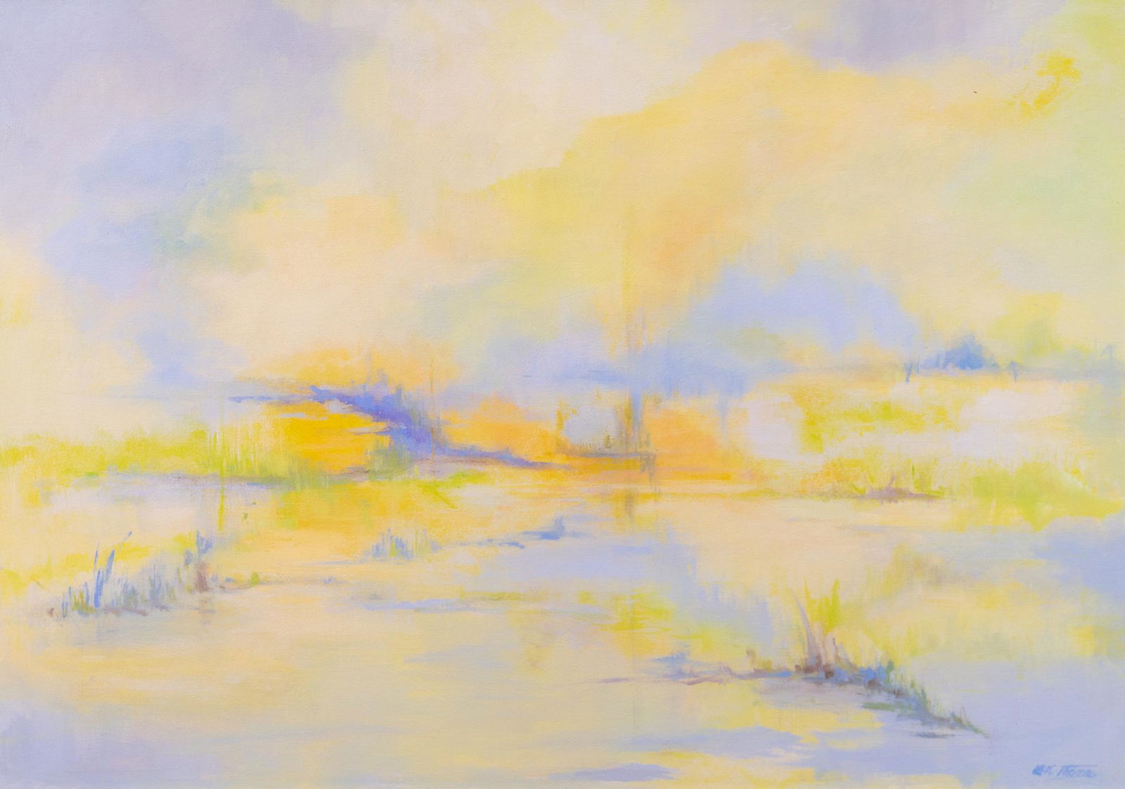 A. Thomas, Yellow Clouds (1 of 4)