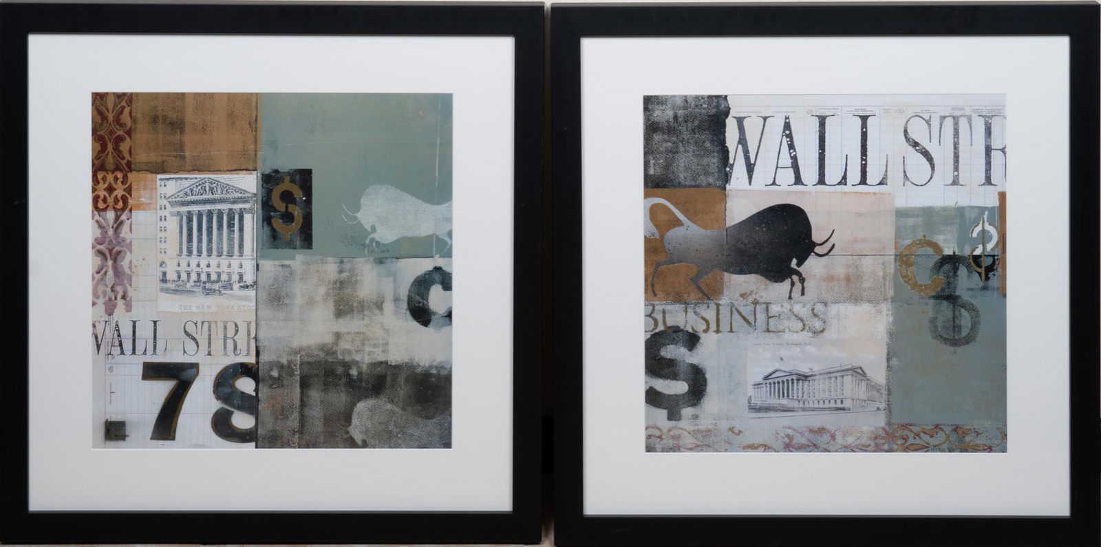 Pair of Wall Street Prints (2) (1 of 7)