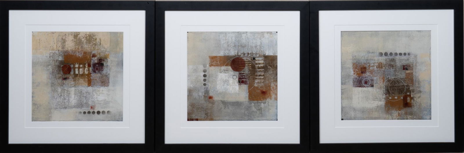 Lot of Three Abstract Compositions (3) (1 of 11)