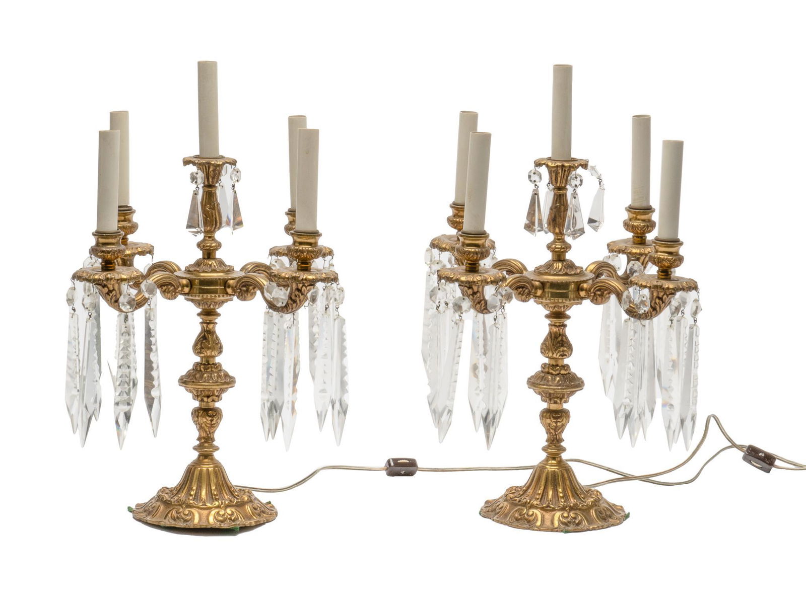Pair of Neo-Rococo Style Candelabras (1 of 6)