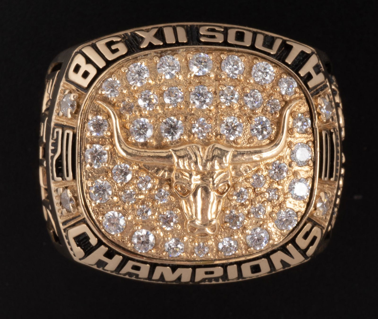 2001 Big XII South Championship Holiday Bowl 10k Gold Ring (1 of 6)