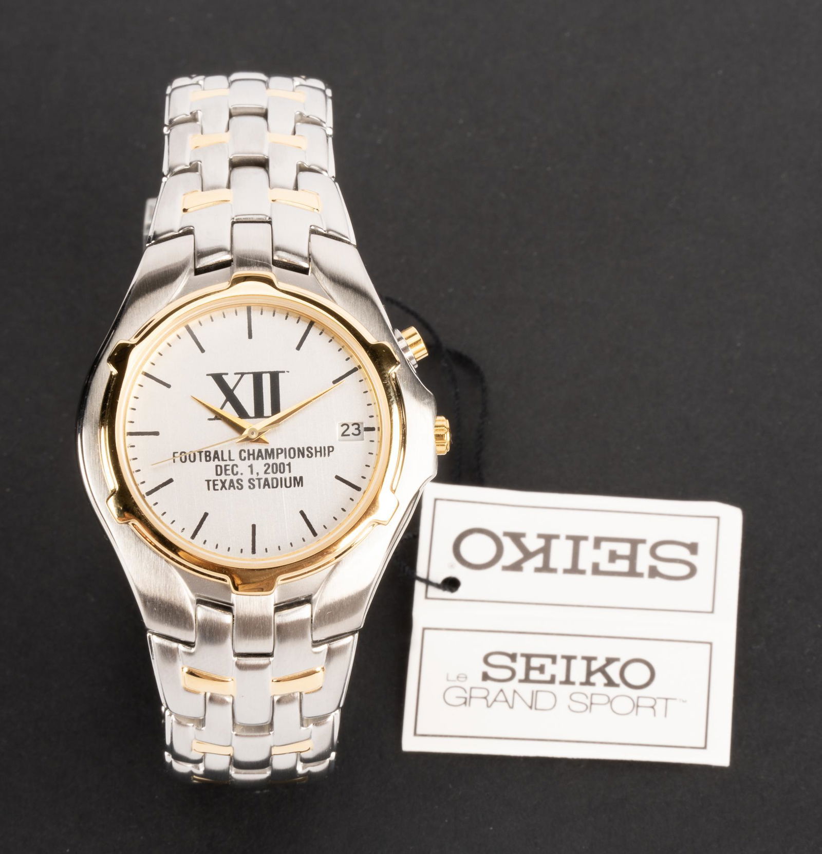 2001 Big XII Championship University of Texas Watch (1 of 3)