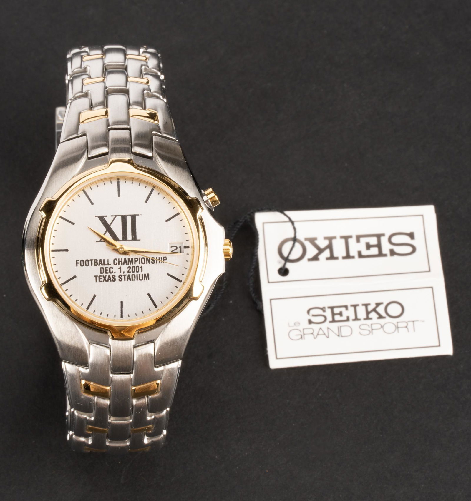 2001 Big XII Championship University of Texas Watch (1 of 4)