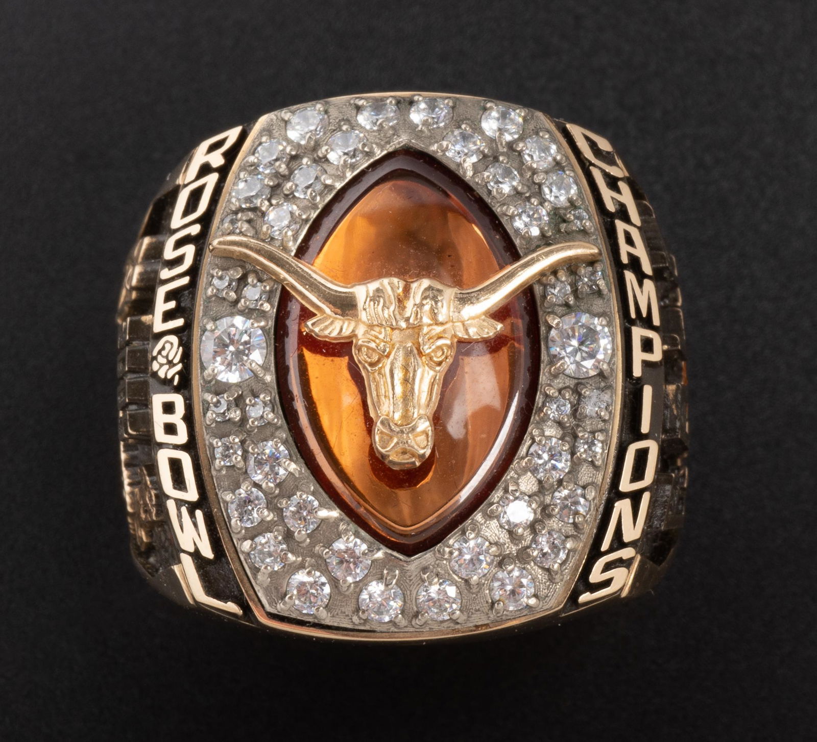 2005 Rose Bowl Champion University of Texas 10k Gold Ring (1 of 6)