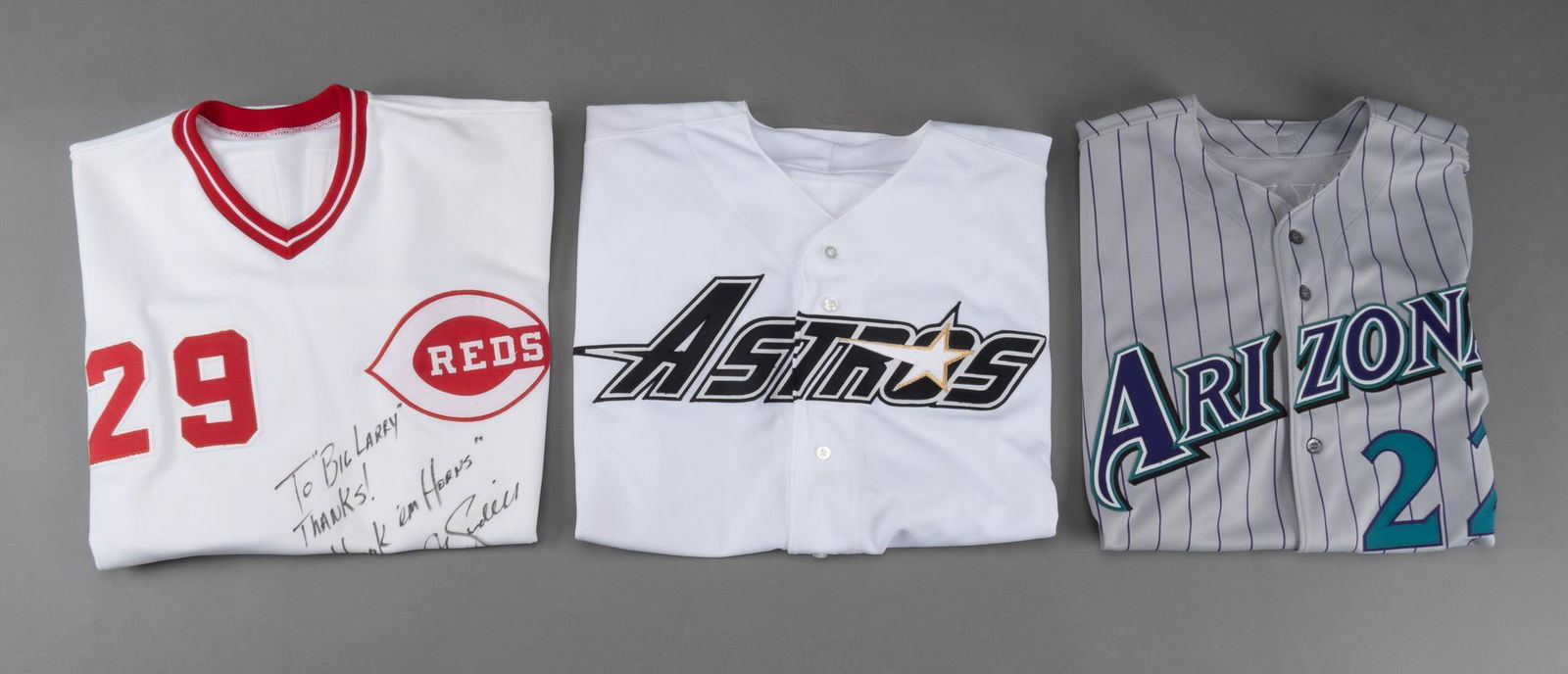 3 Greg Swindell Jerseys, 2 Signed (1 of 10)