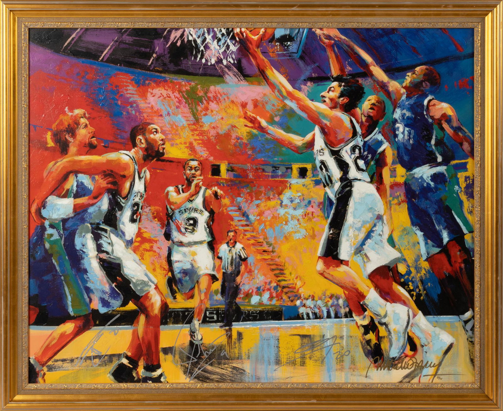 "The Big Three", Autographed Giclee (1 of 5)