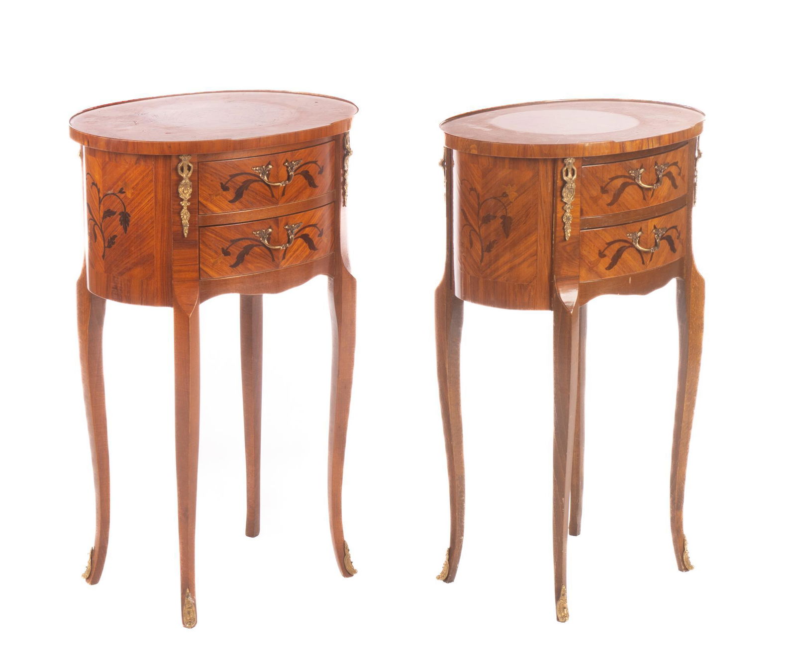 Pair of Louis XVI Style Nightstands (1 of 7)