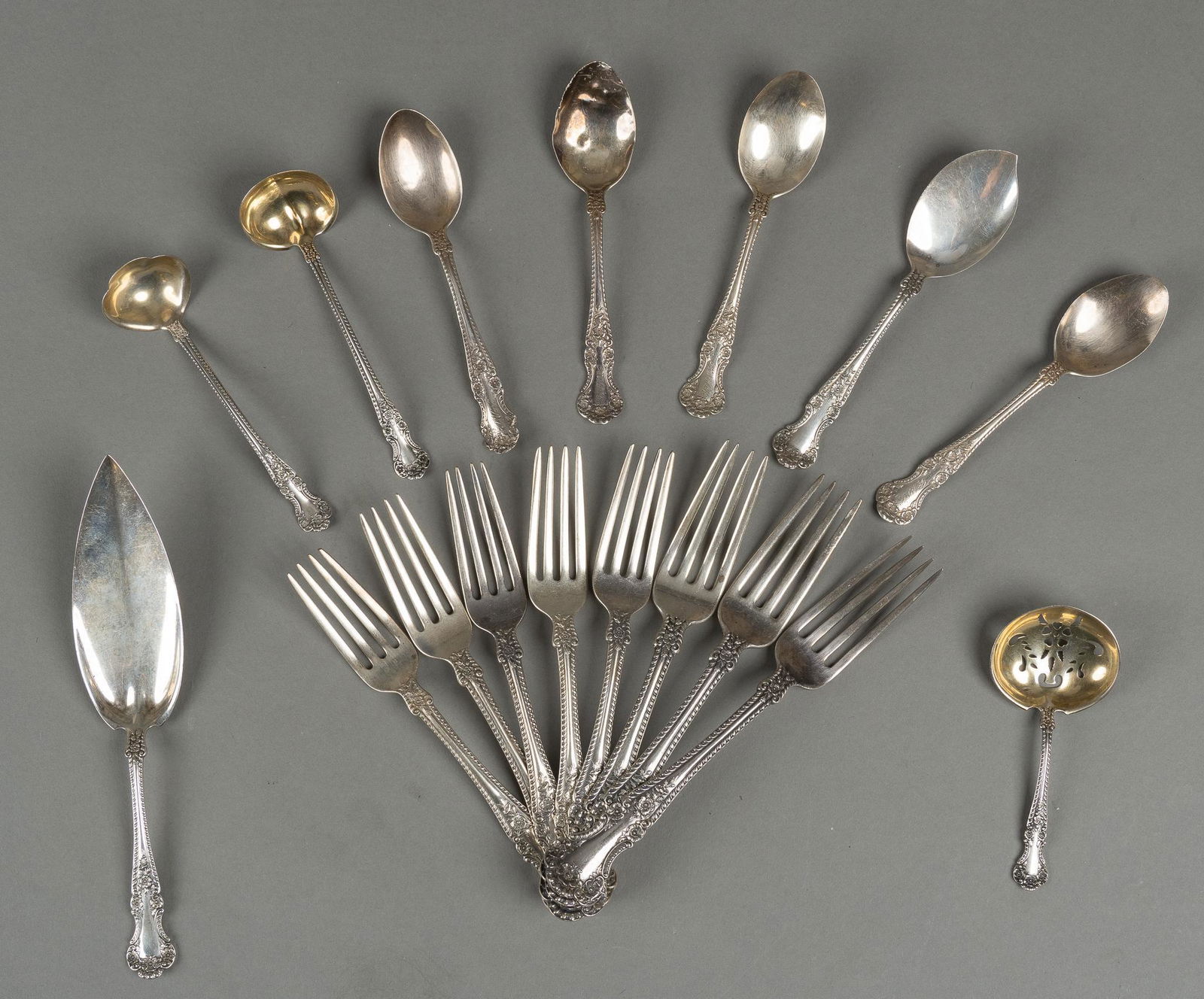 "Cambridge" by Gorham Silversmiths Sterling Flatware Set (1 of 6)