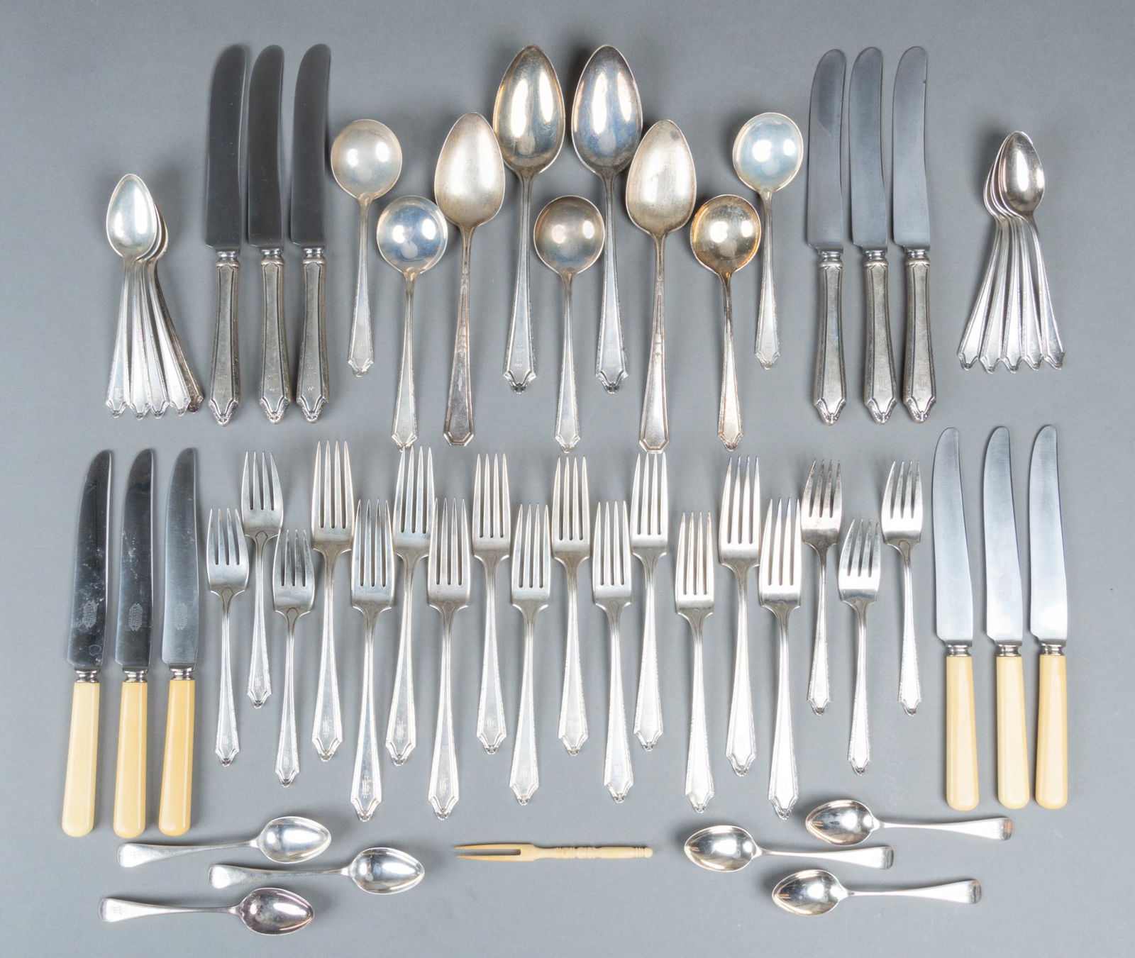 "Virginia Carvel" by Towle Silversmiths Sterling Flatware Set (1 of 5)