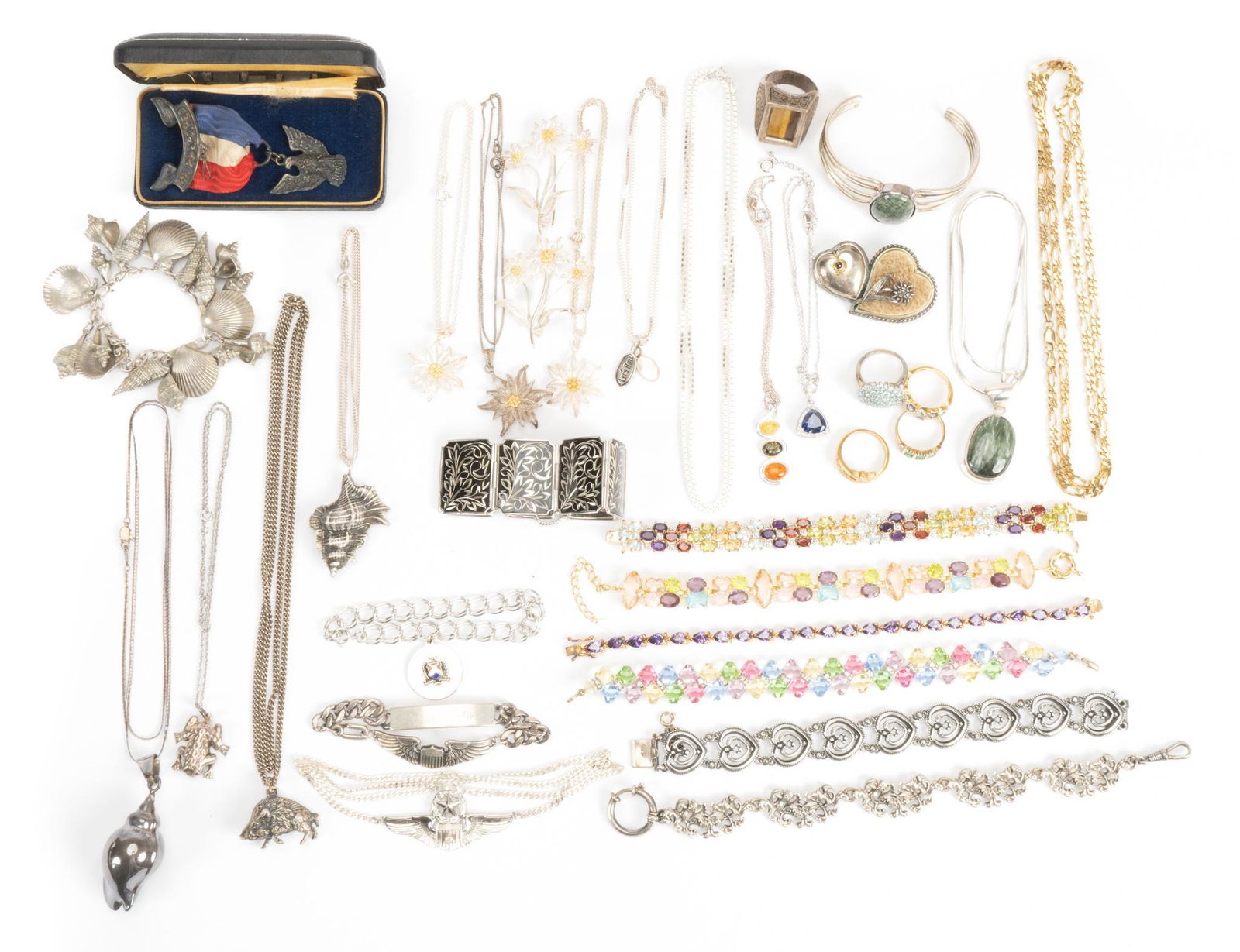 Collection of Vintage Sterling Silver Jewelry (1 of 7)