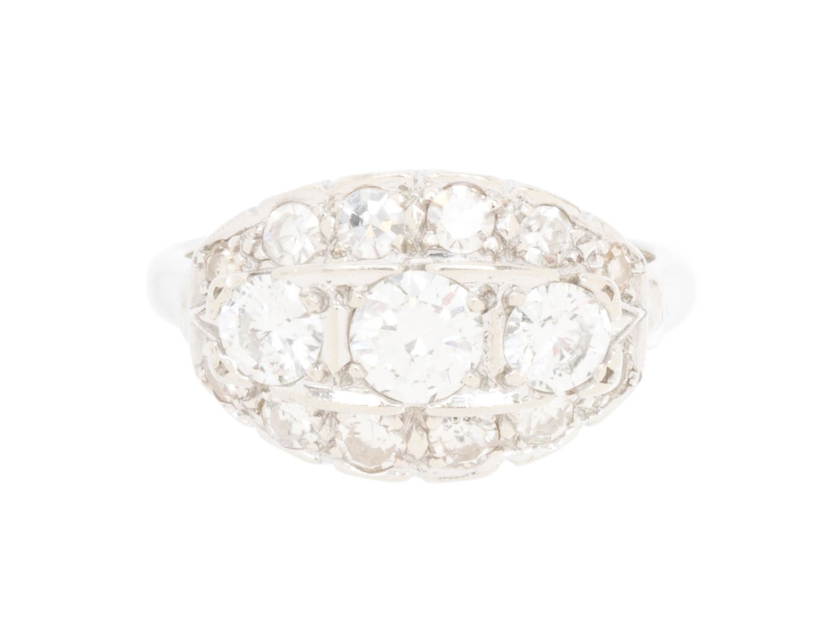 Antique 1ctw Diamond 14k Gold Ring (1 of 3)