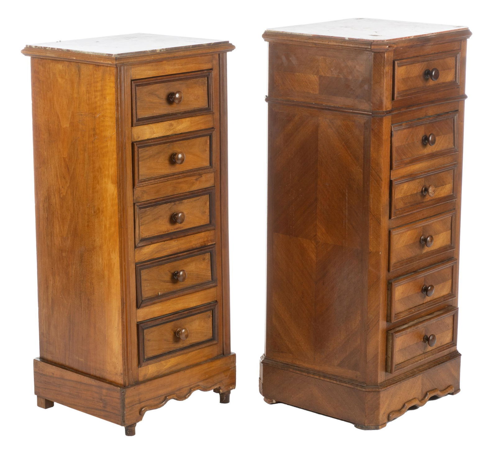 Pair of  Louis Philippe Period Nightstands (1 of 6)