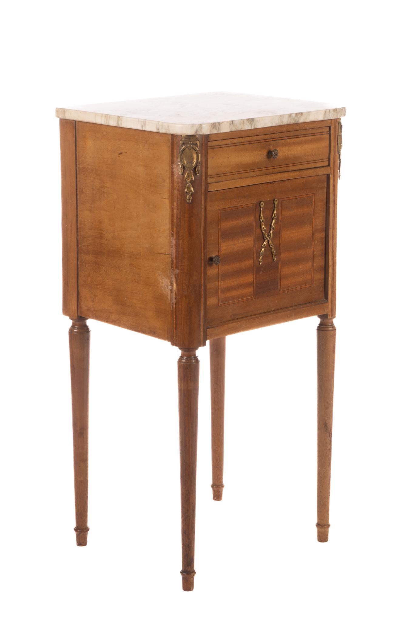 Louis XVI Style Nightstand (1 of 5)