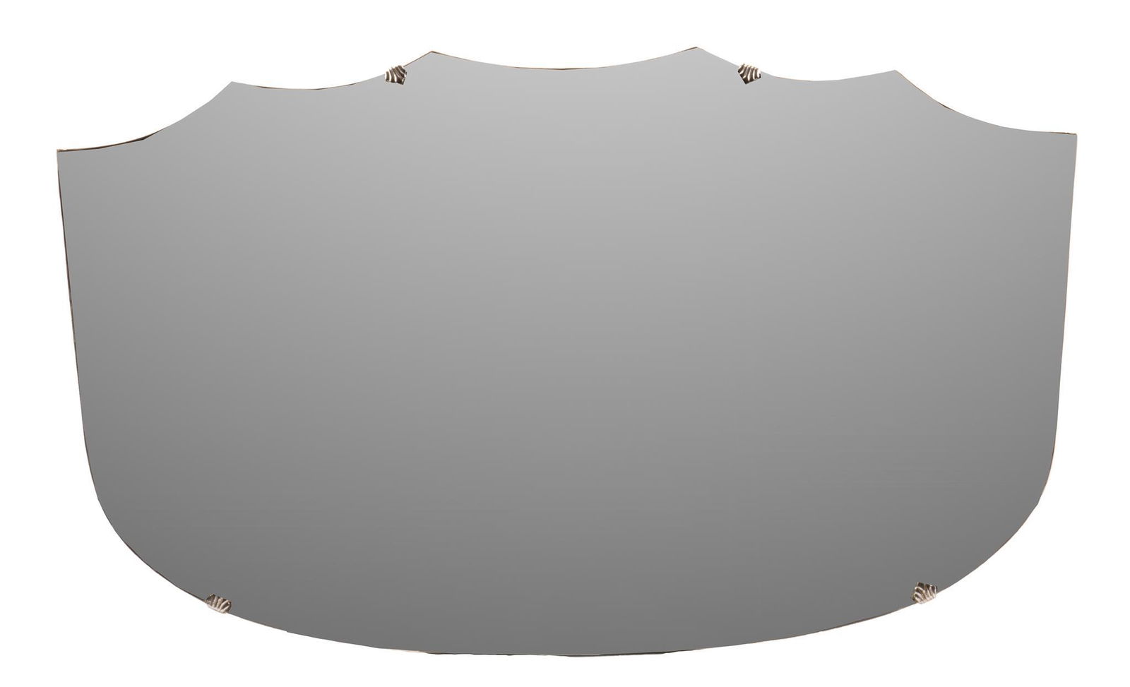Art Deco Scalloped Wall Mirror (1 of 3)