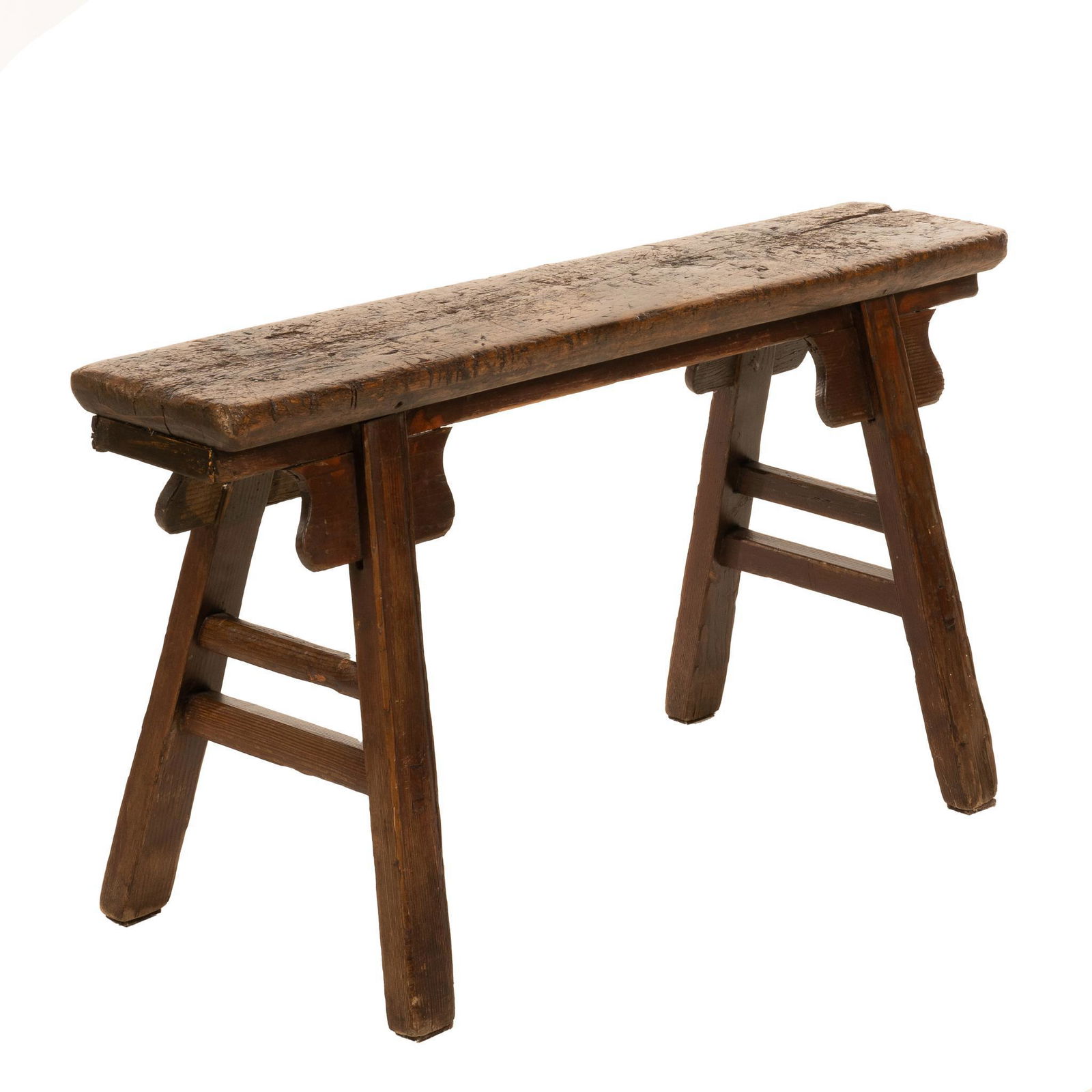 Primitive Reclaimed Wood Bench (1 of 4)