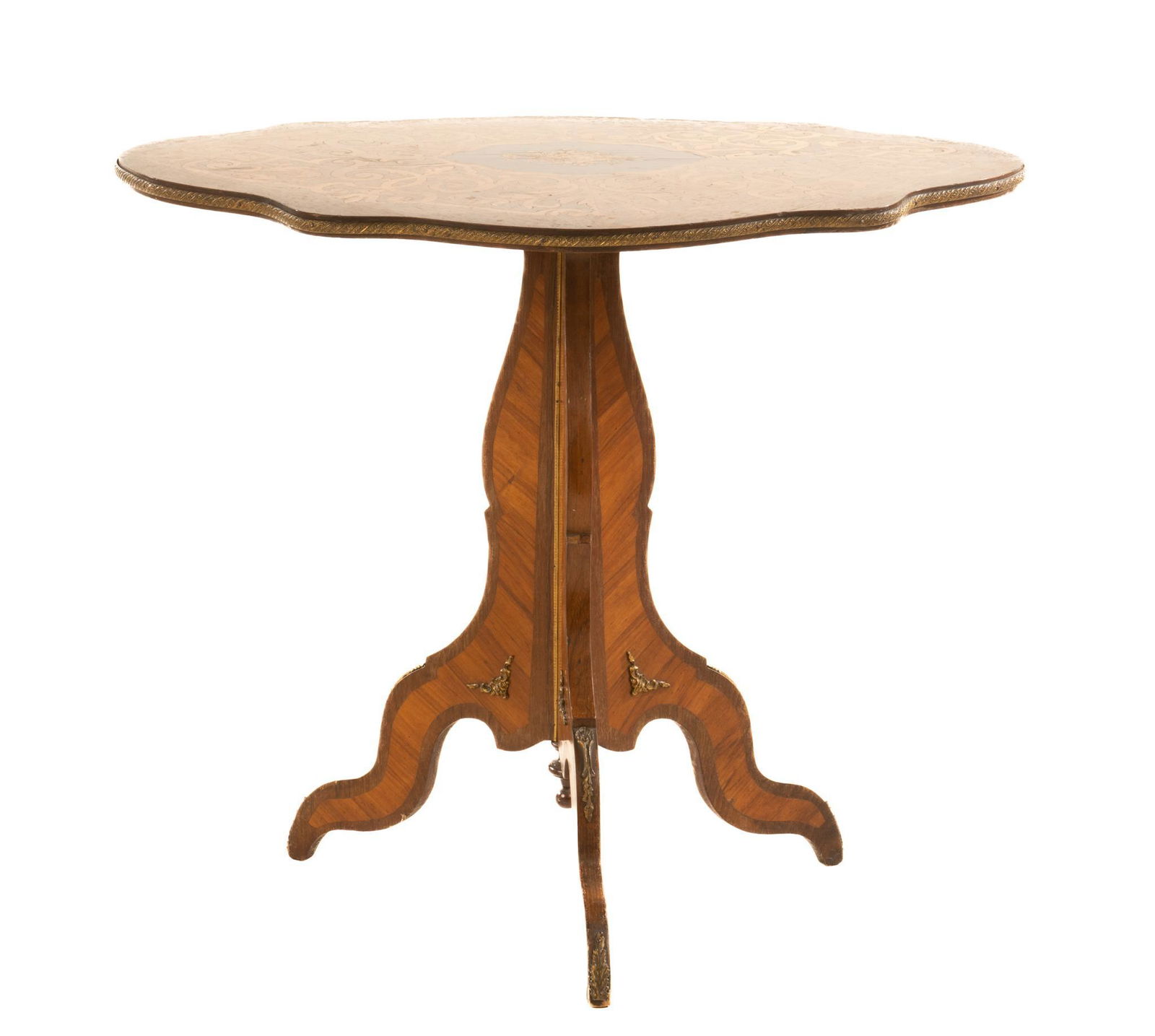 Louis XVI Style Pedestal Table (1 of 5)