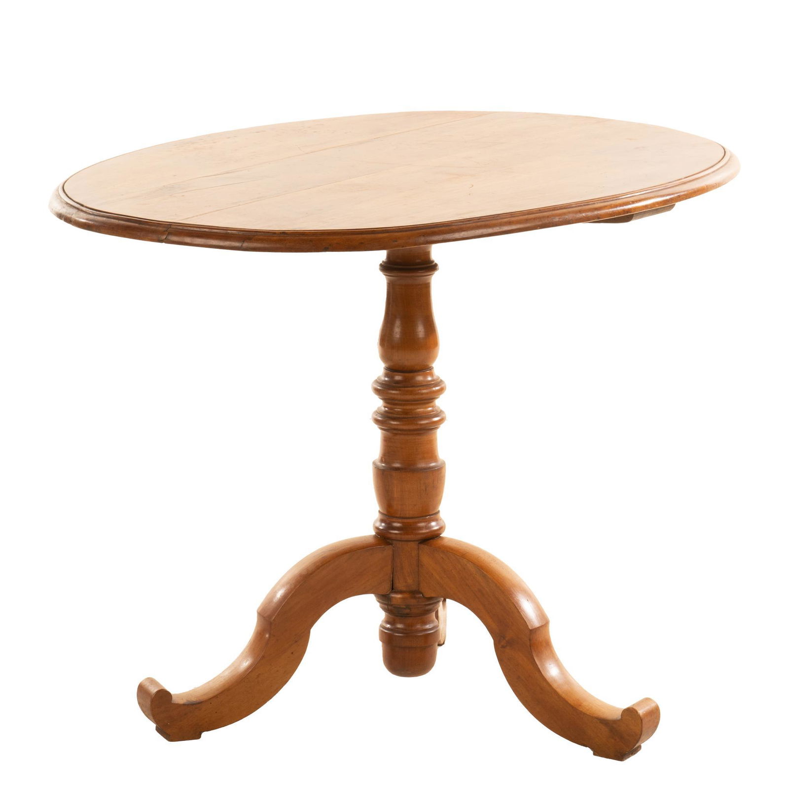 Louis Philippe Style Pedestal Table (1 of 4)