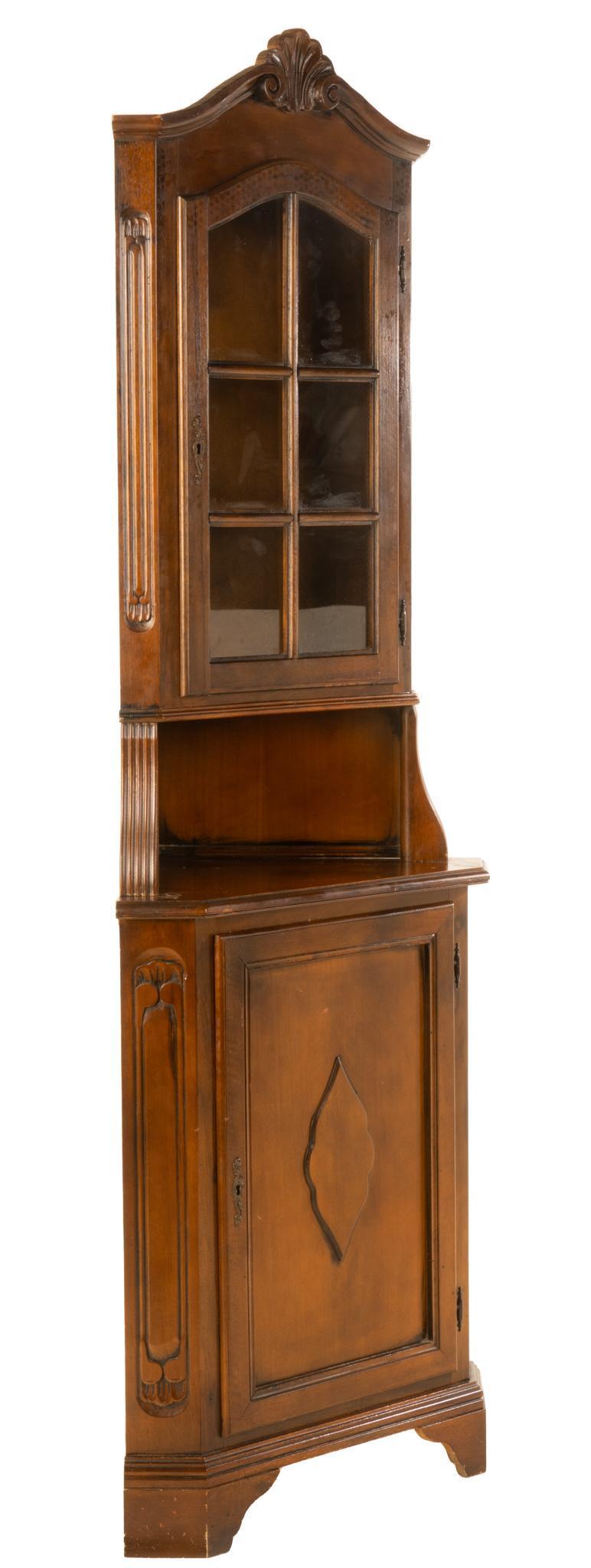 English Style Corner Cabinet (1 of 4)