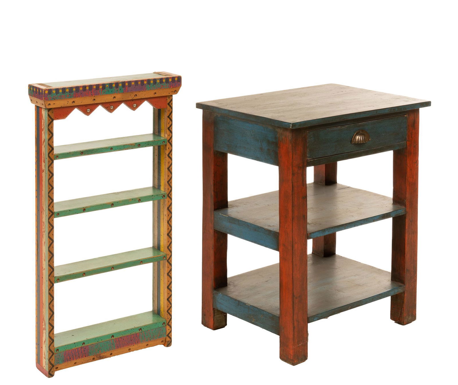 Pair of Outsider Artisan Furniture (1 of 6)