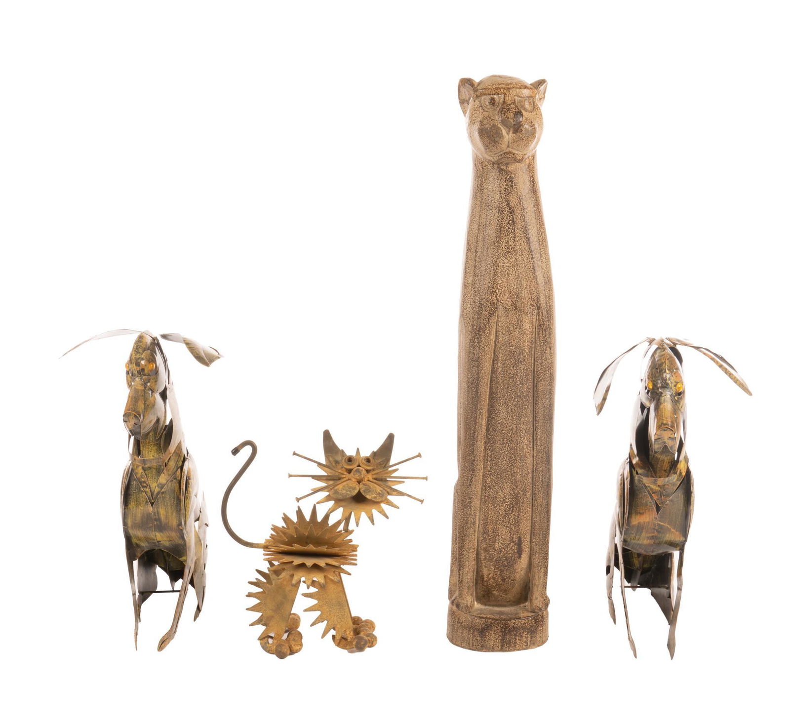 Set of (4) Folk Art Decorations (1 of 4)