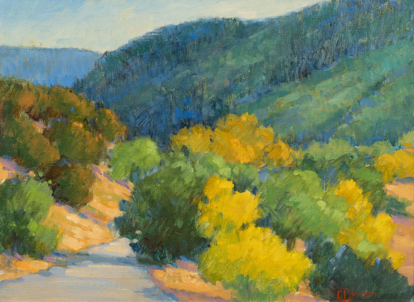 Carrie Ballard (American/Texas, 20th C.), "Road to Anns" (1 of 5)