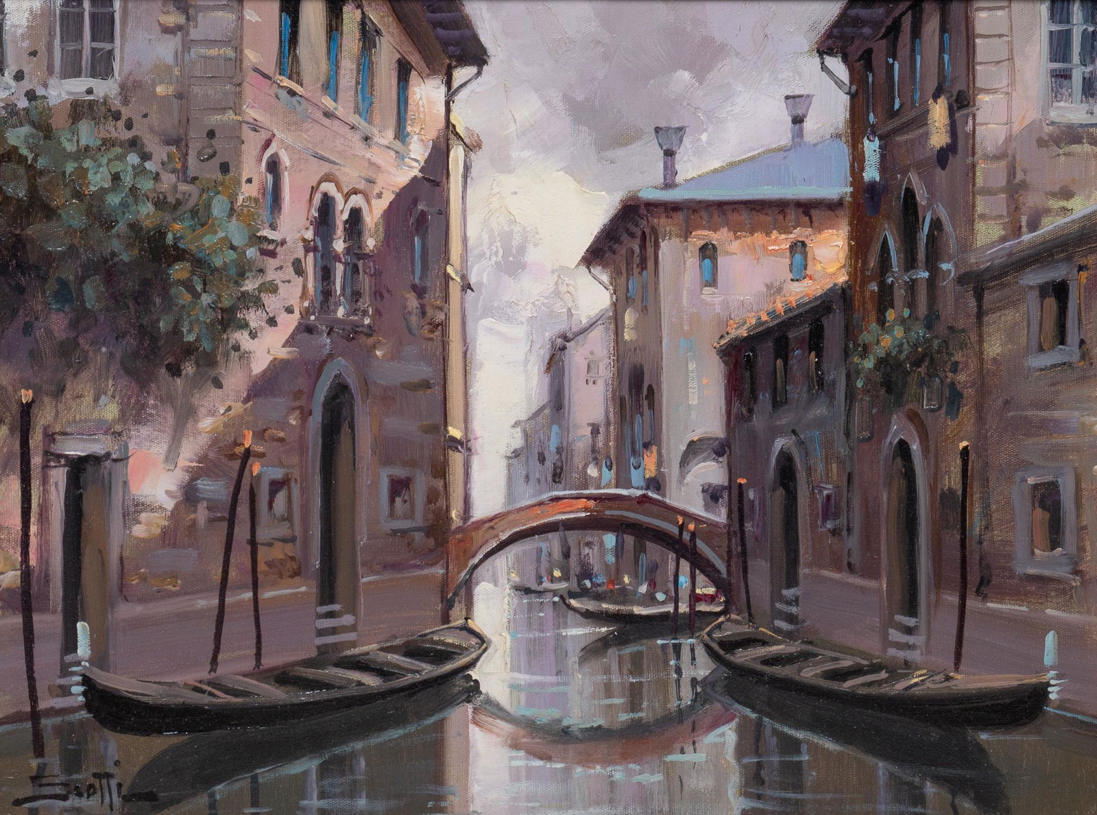 Grotti, Venetian Canal Scene (1 of 4)