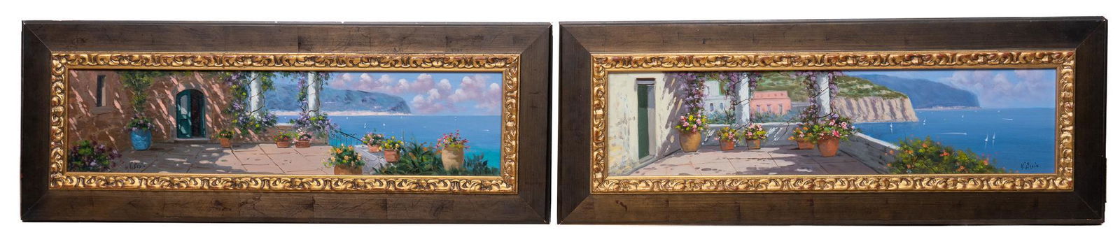 Pair of Italian Terrazzo Decorative Panels (2) (1 of 8)