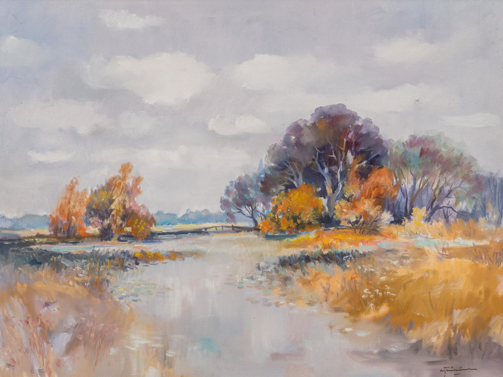 N.G. Trimina, "Le Petit Pont" (1 of 5)